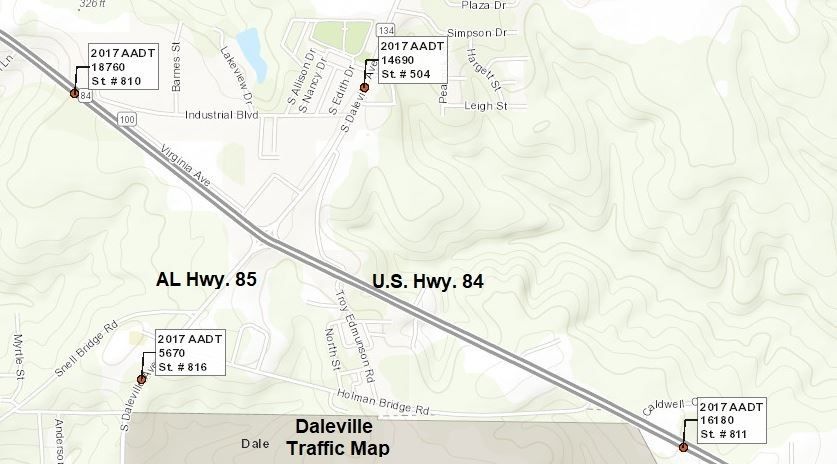 3.95 Acres Highway 84 near Fort Rucker Gateway, Daleville, AL 36322